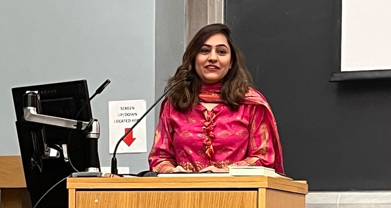 Madeeha Shabhaz, a student in the Master of Psychospiritual Studies program, received one of the first Jaffari Community Centre Scholarships.